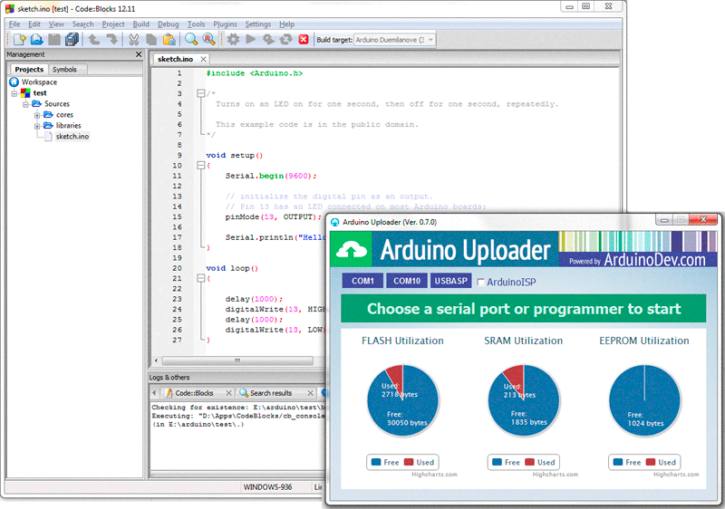 Debugging Arduino C/C++ Code 