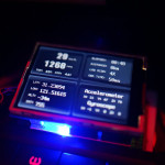 Stacked by TFT LCD shield